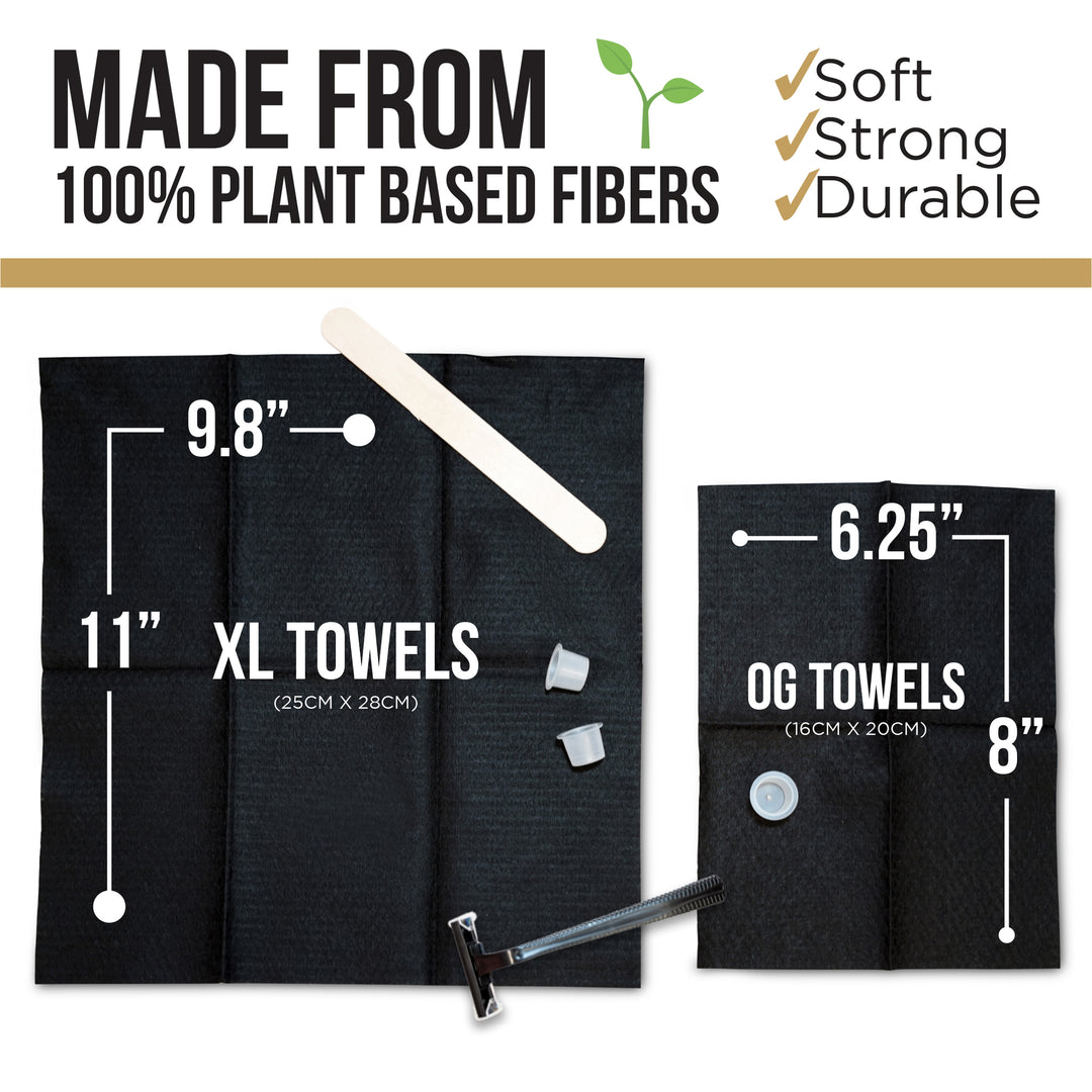NEW Wipe Outz X Large Black Tattoo Towels (10 Count) – MD Wipe Outz
