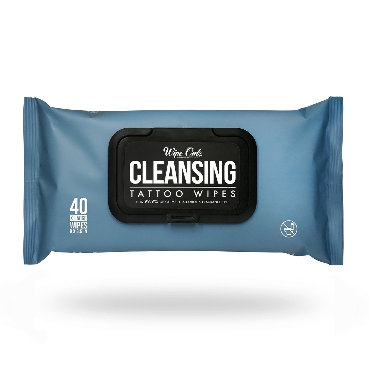 Cleansing Tattoo Wipes (40 Count) - MD Wipe Outz